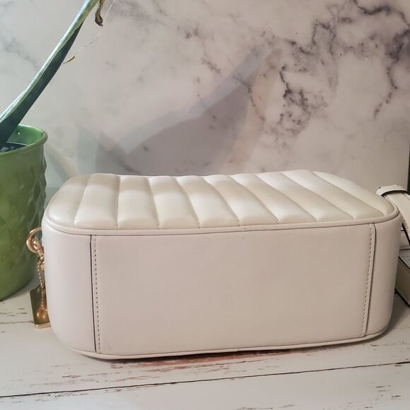 Coach Linear Quilted Jes in Chalk - Picture 9 of 12